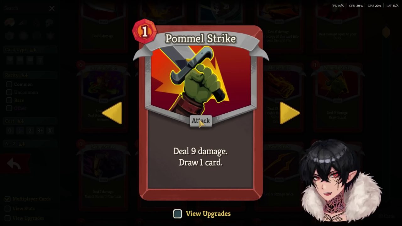 Ironclad Card Launch Tier List gameplay source still