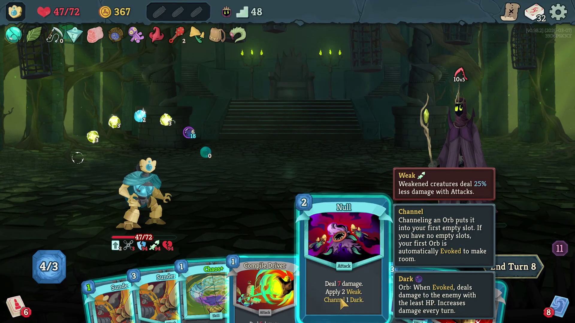 Defect Act 3 Last Boss Invincibility Build gameplay source still
