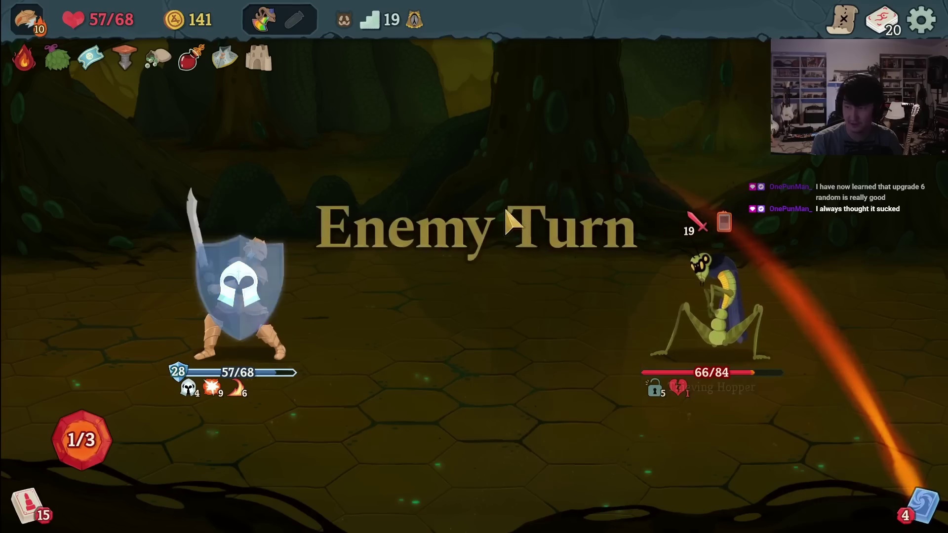 Goodbye Infinites, Hello Big Damage gameplay source still