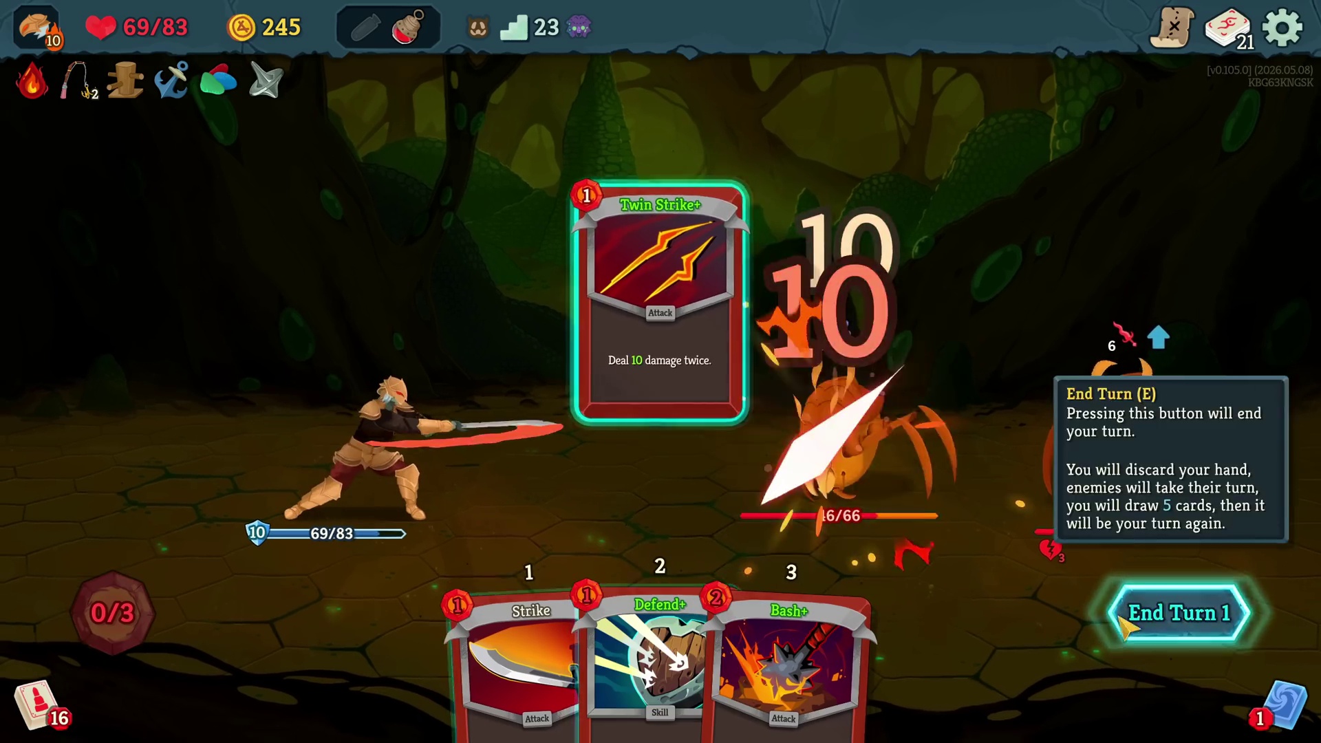 Perfected Strike Ironclad Build gameplay source still
